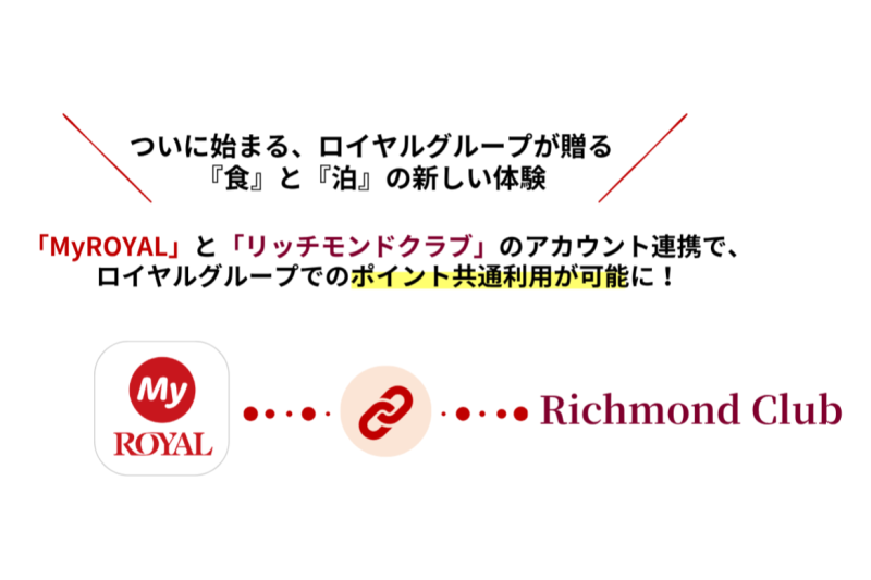 「MyROYAL」と「リッチモンドクラブ」の連携について